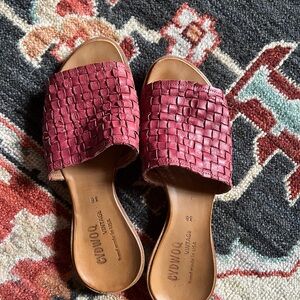 Women's Woven Slide Sandals
